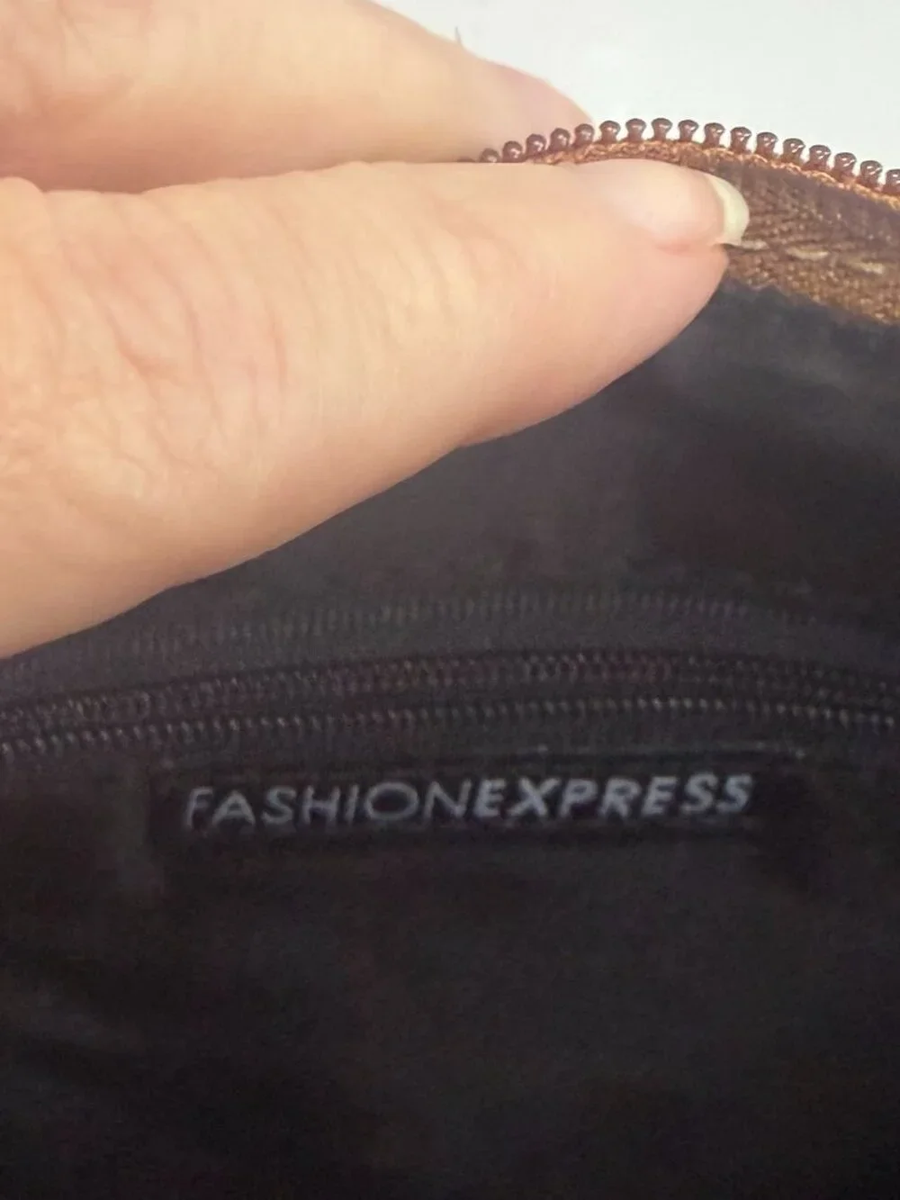 Fashion Express Leather Hobo Shoulder Bag